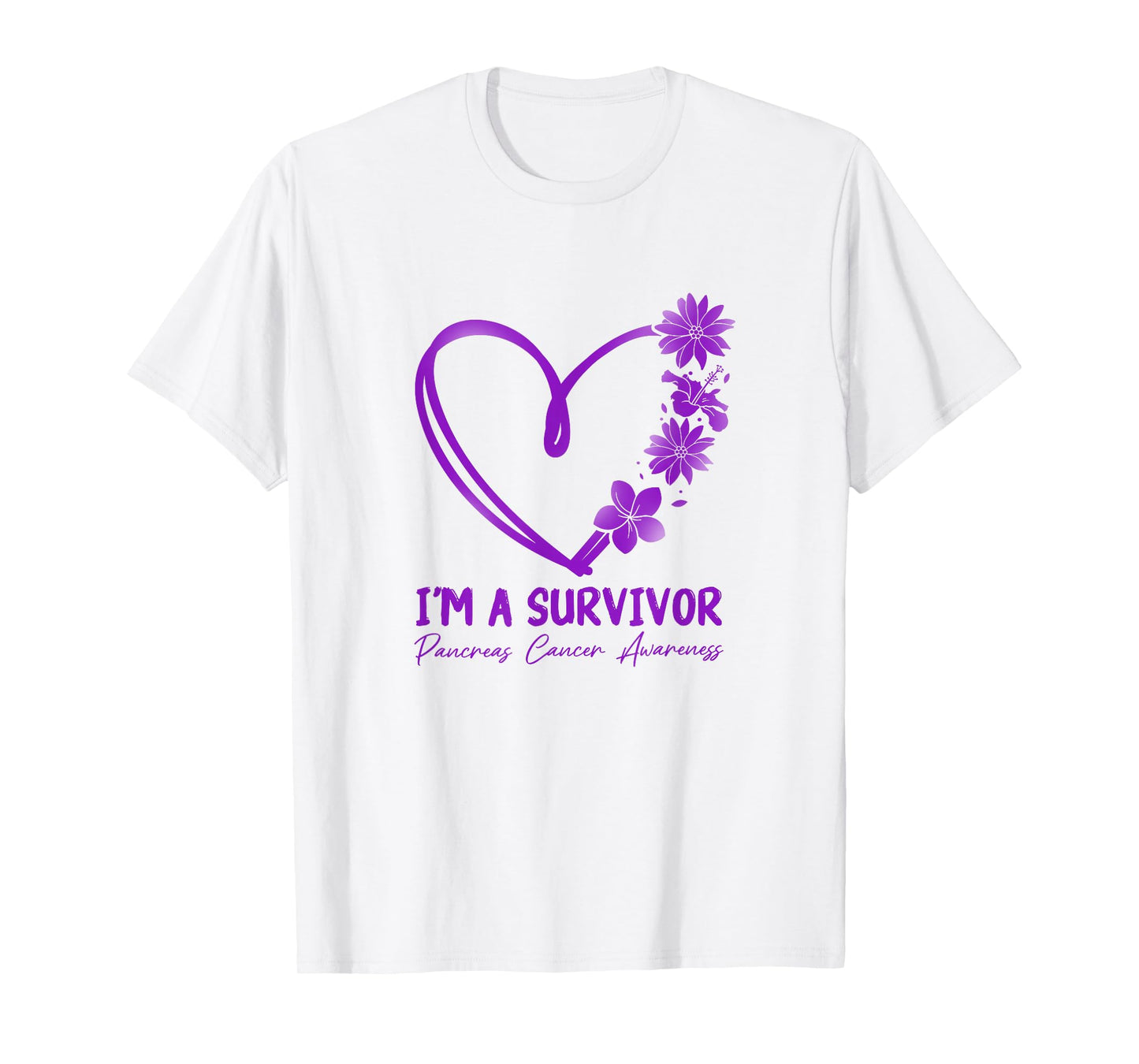 I am a Survivor. Pancreatic Cancer Awareness T-Shirt