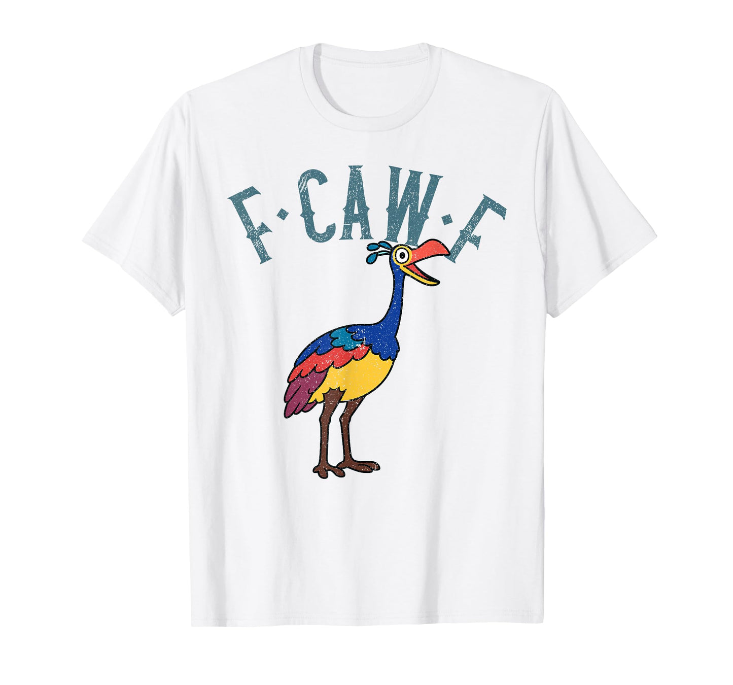 Funny Bird F-CAW-F Meme Humor Adults FCAWF T-Shirt