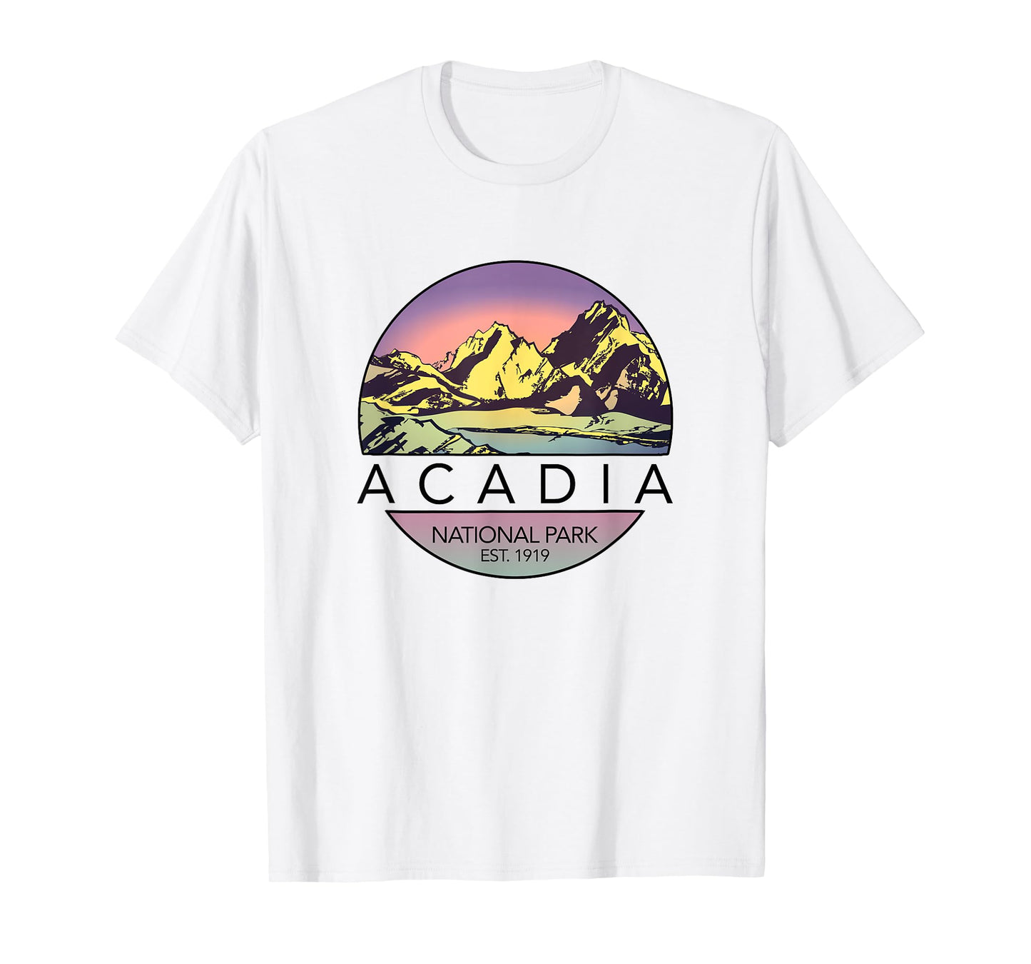 Vintage Acadia National Parks Retro T-Shirt