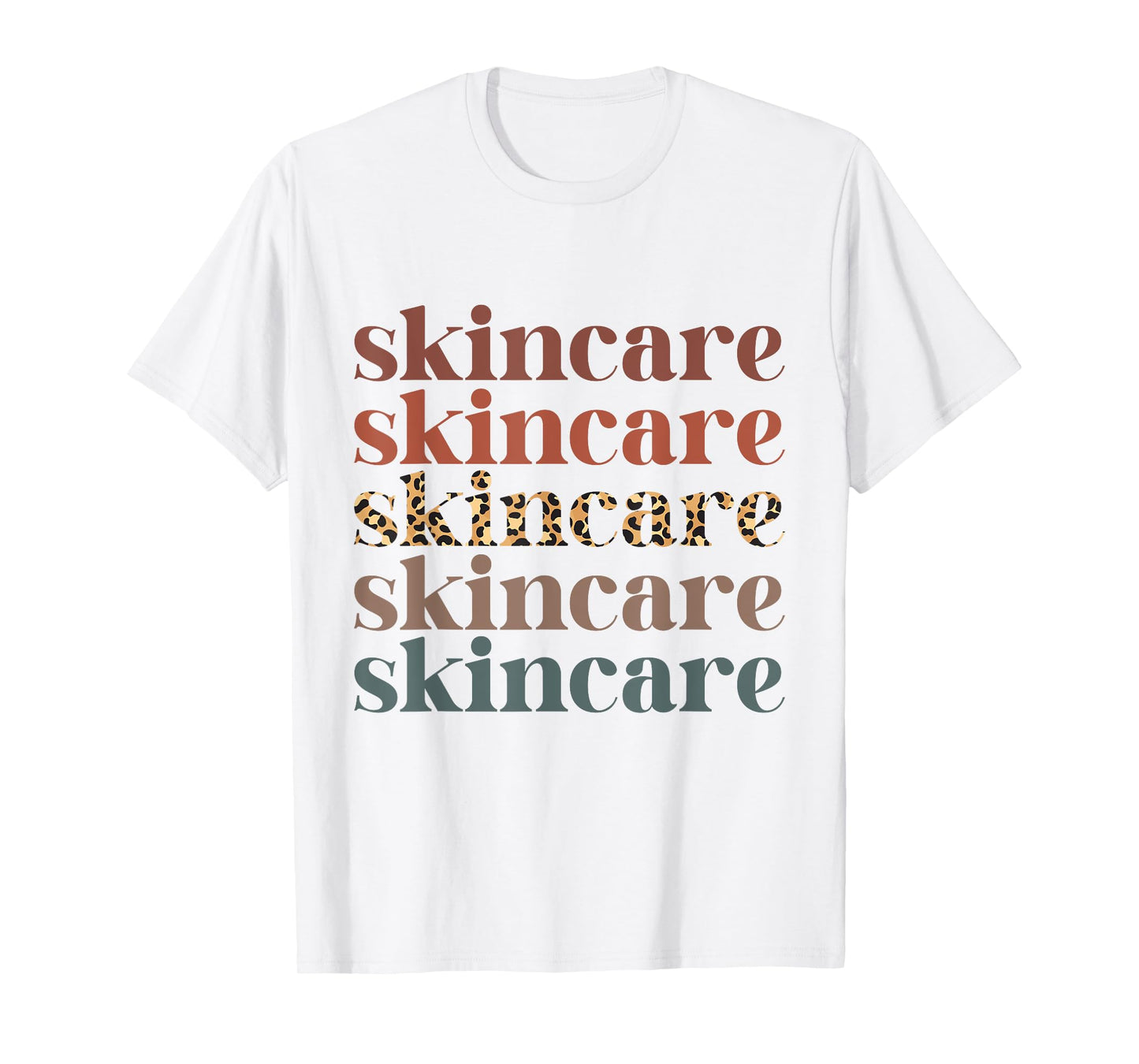 Skincare Skin Esthetician Skin care Retro Skincare T-Shirt