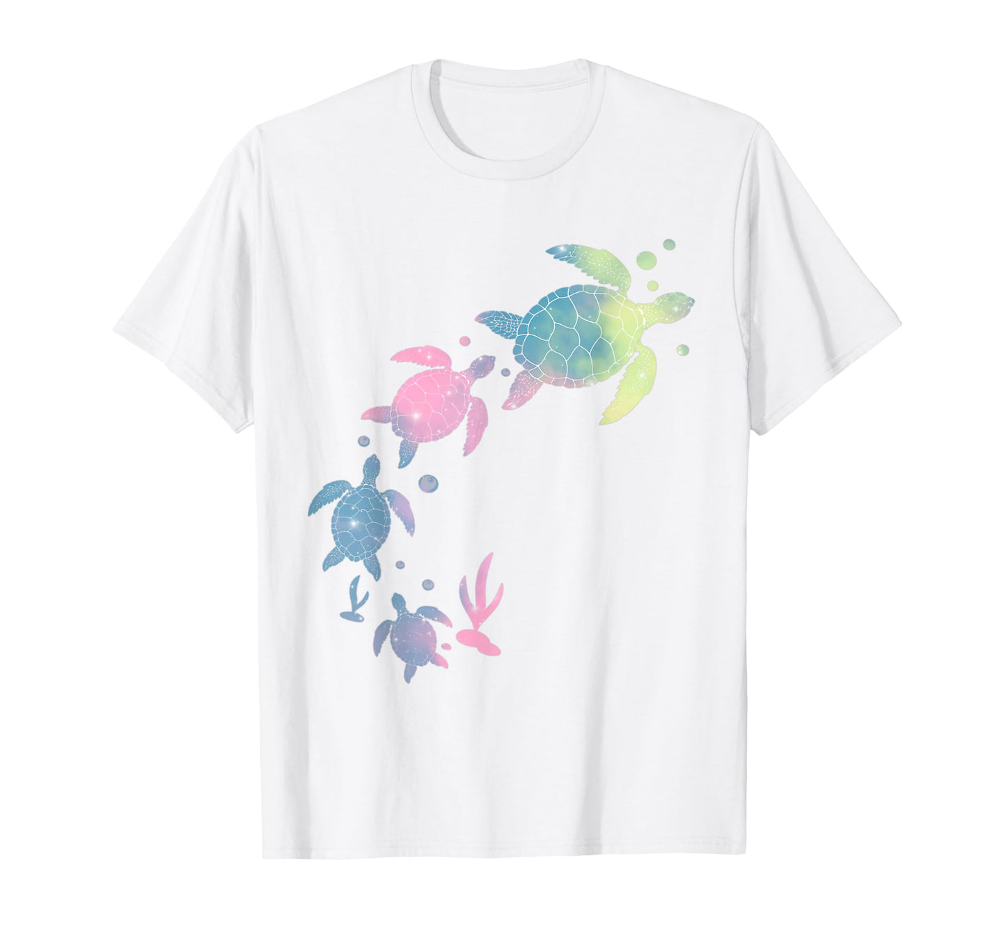 Turtles Tie Dye Cute Sea-Turtle Kids Toddler Turtle Costume T-Shirt