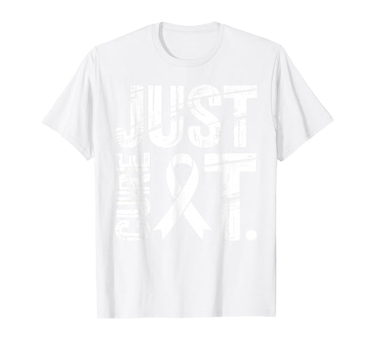 Just Cure It Pink Ribbon Breast Cancer Awareness Men Women T-Shirt