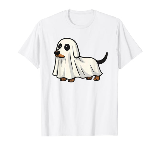 Dachshund Halloween Wiener Dog Pumpkin Weenie Witch T-Shirt