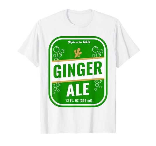 Halloween Costume Ginger Ale Unique Costume Idea T-Shirt