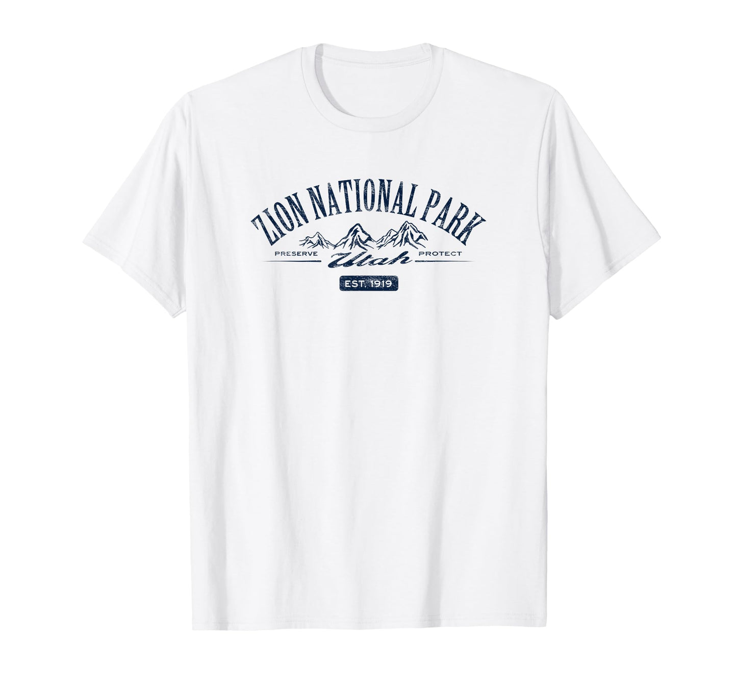 Zion National Park Vintage T-Shirt