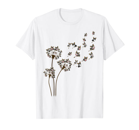 Dandelion Corgi T-Shirt