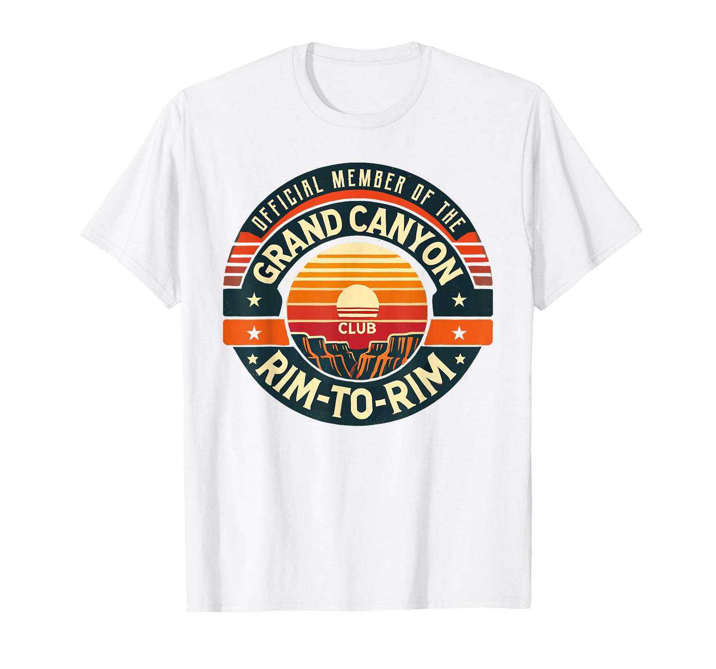 Official Member of the Grand Canyon Rim-to-Rim Club T-Shirt