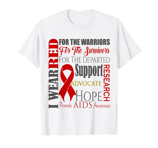 AIDS & HIV Awareness Shirt T-Shirt