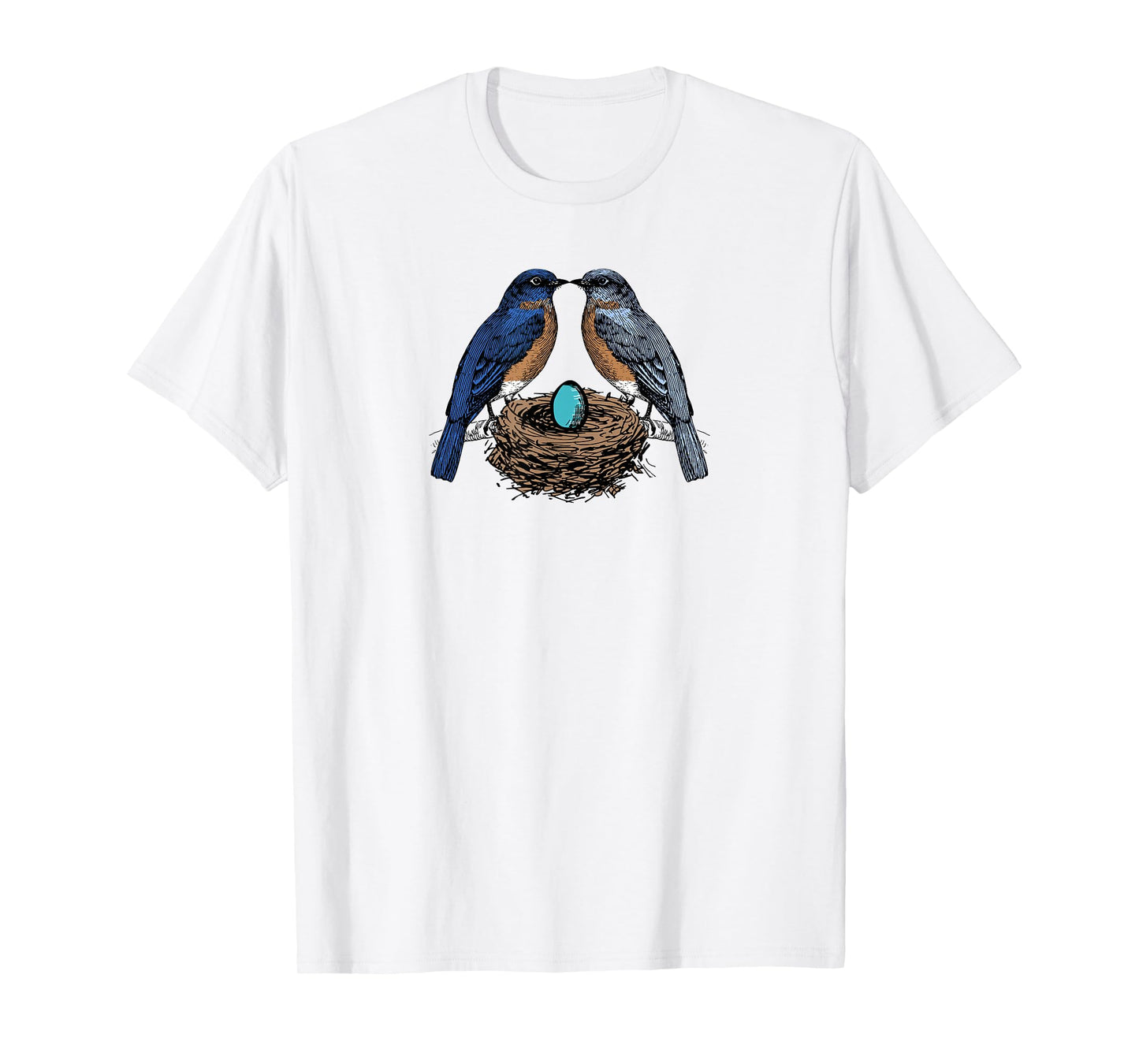 Bluebird shirt, Bluebirds nesting ornithologist T-Shirt