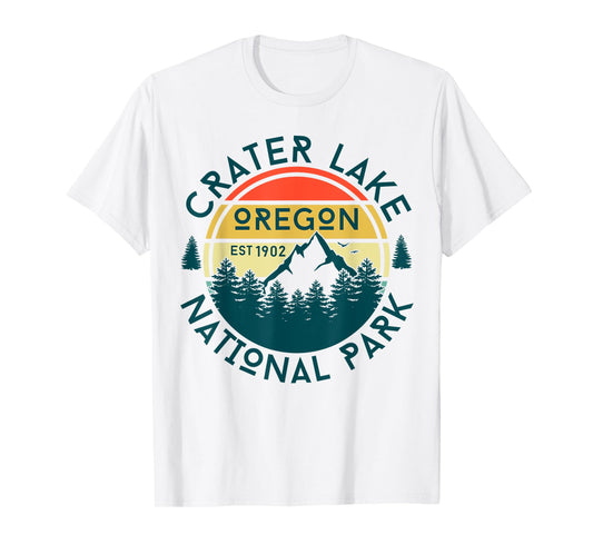 Crater Lake National Park Oregon Hiking Nature Outdoors T-Shirt