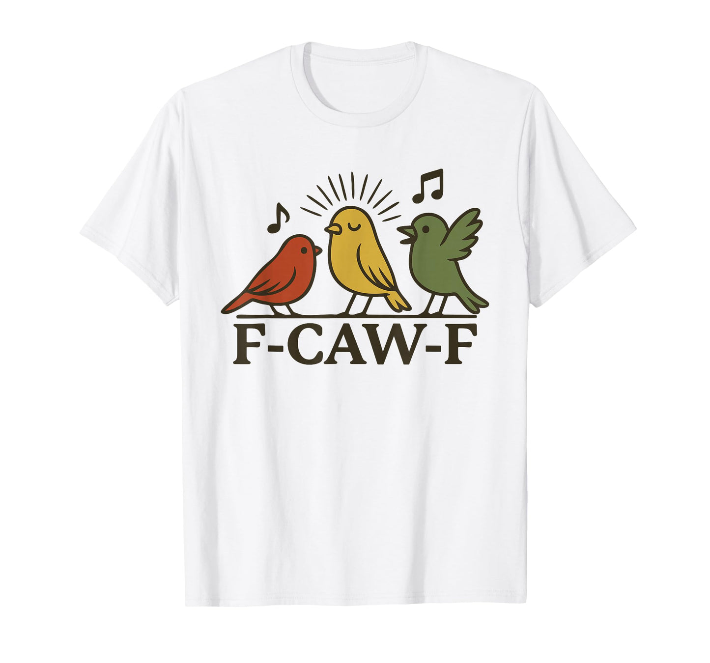 F CAW F Rastafari Rasta Birds T-Shirt