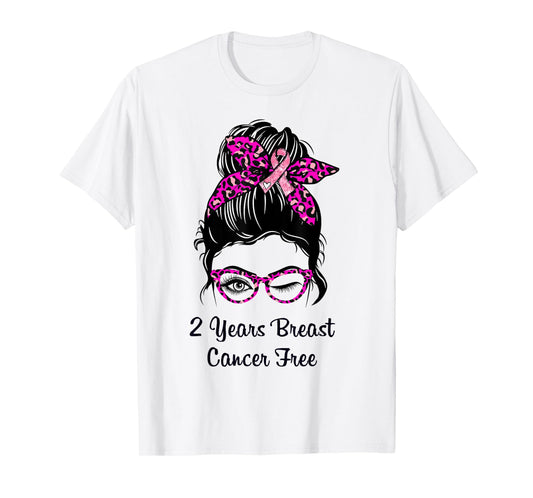 2 Years Breast Cancer Free Survivor T-Shirt