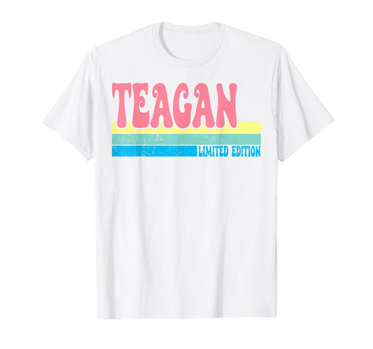 TEAGAN Name Personalized Cute Idea Groovy Women TEAGAN T-Shirt