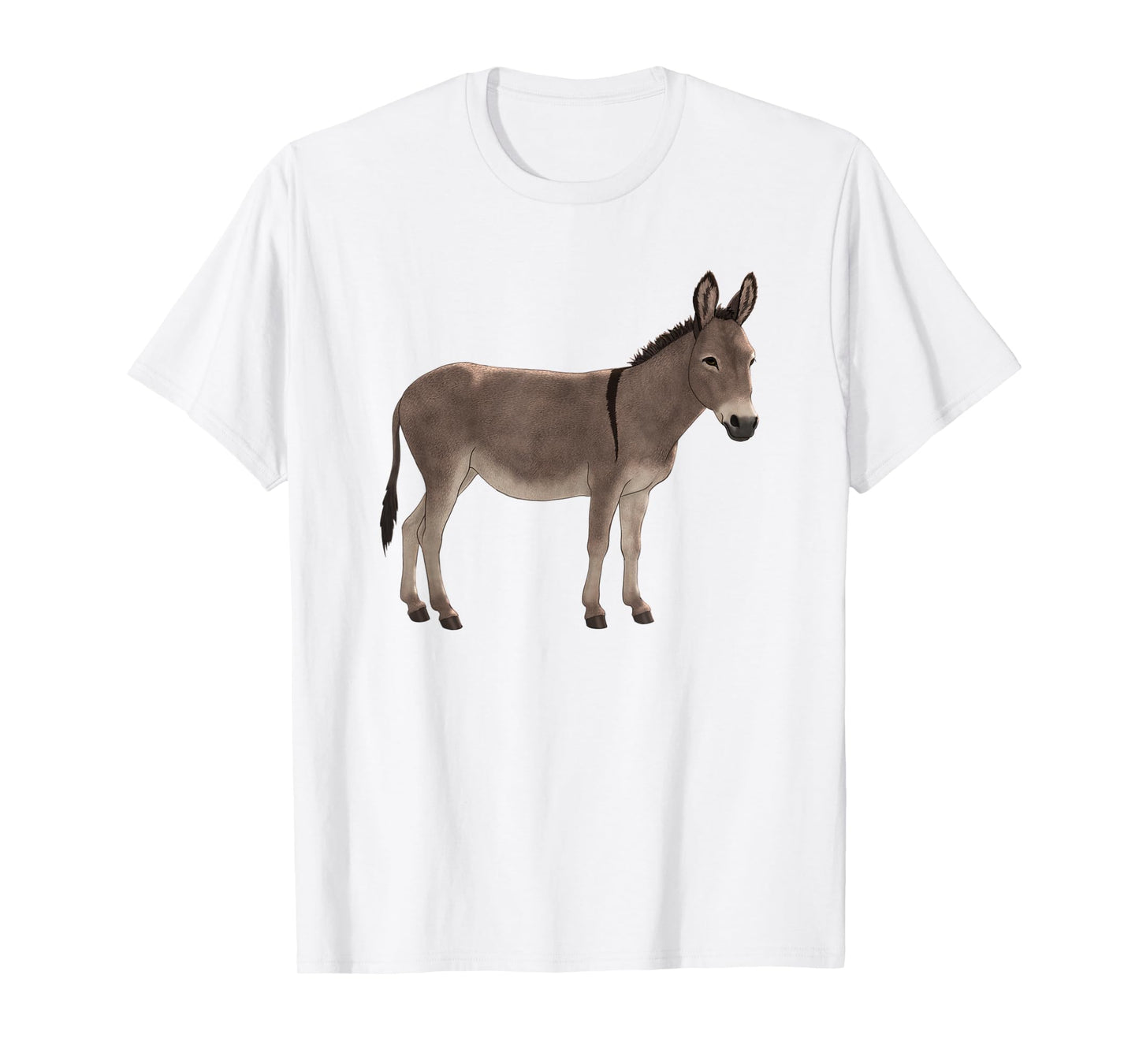 Cute Gray Donkey Wild Burro Animal Nature Lovers Gift T-Shirt