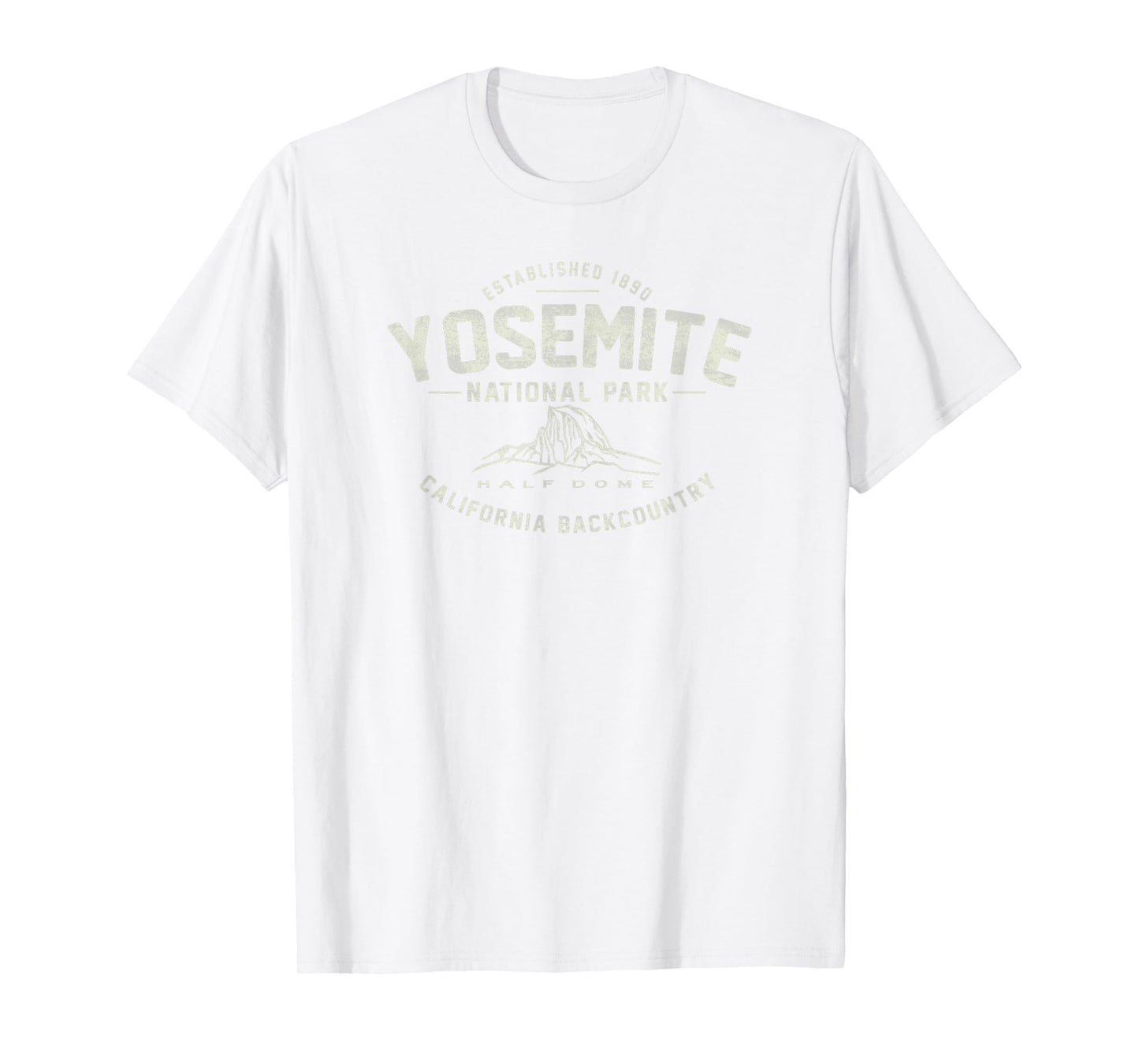 Yosemite National Park Half Dome Graphic T-Shirt