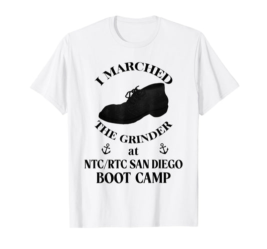 NTC RTC SAN DIEGO Boot Camp funny Sailor T-Shirt