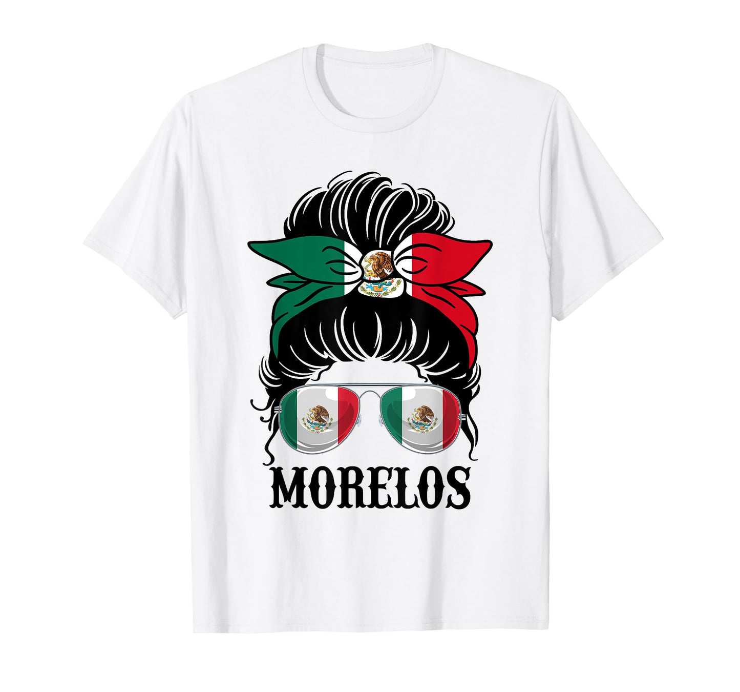 Morelos Mexico Pride Mexican Flag State T-Shirt