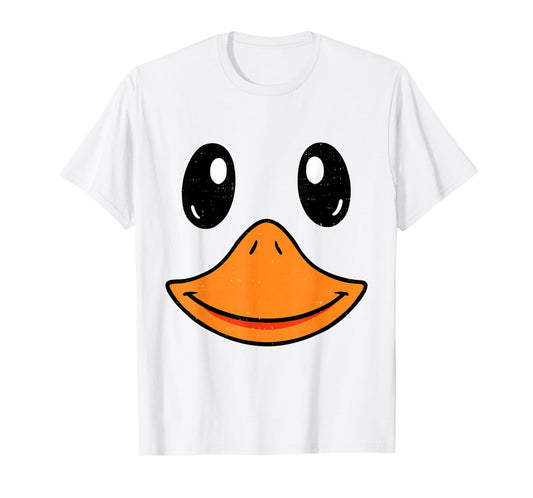 Cute Duck Face Goose Costume Spooky Halloween Matching Group T-Shirt