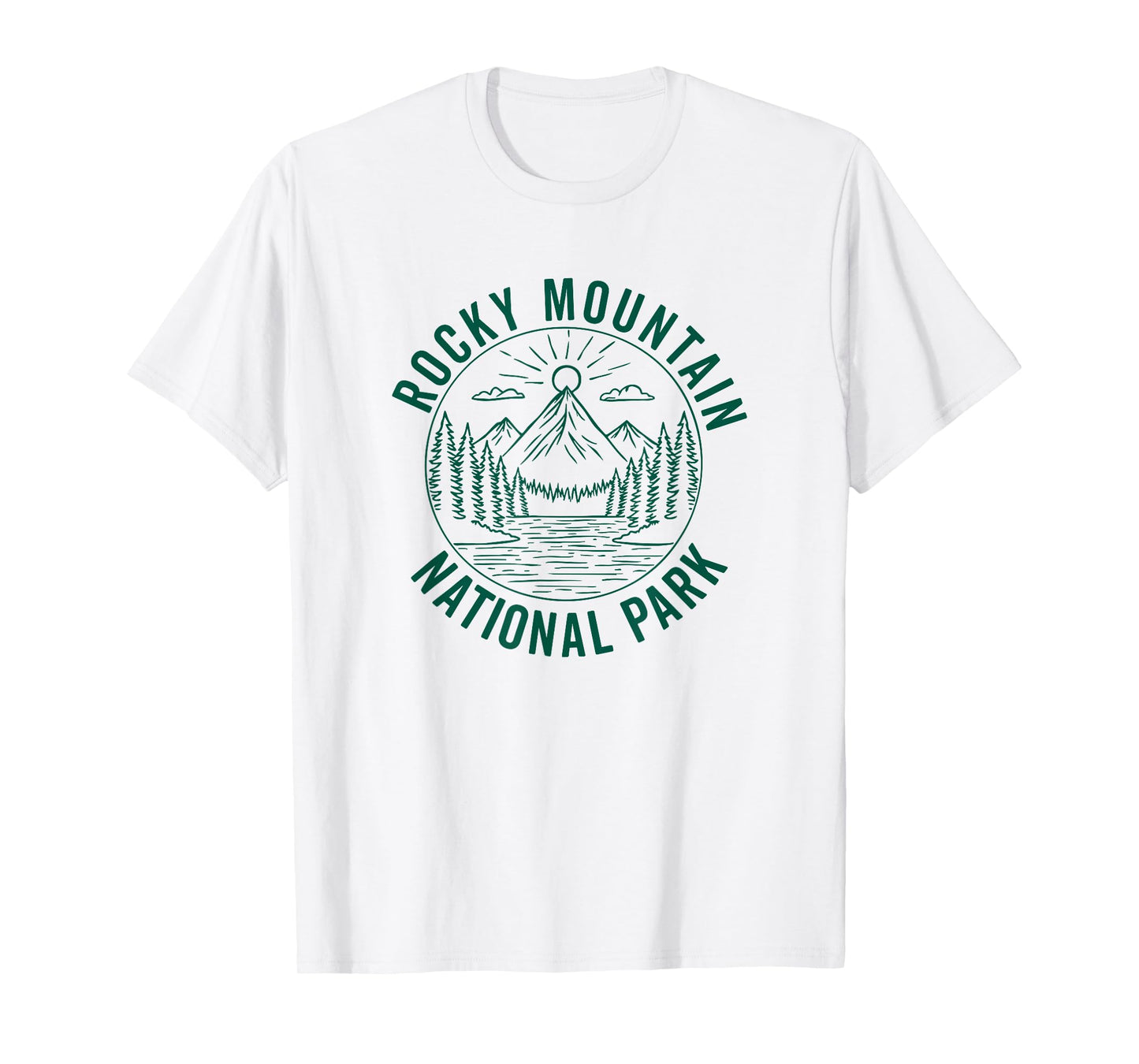 Colorado Rocky Mountain National Park Souvenir Men Women T-Shirt