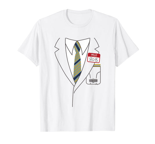 Beetlejuice Beetlejuice Halloween My Name Is Bob Costume T-Shirt