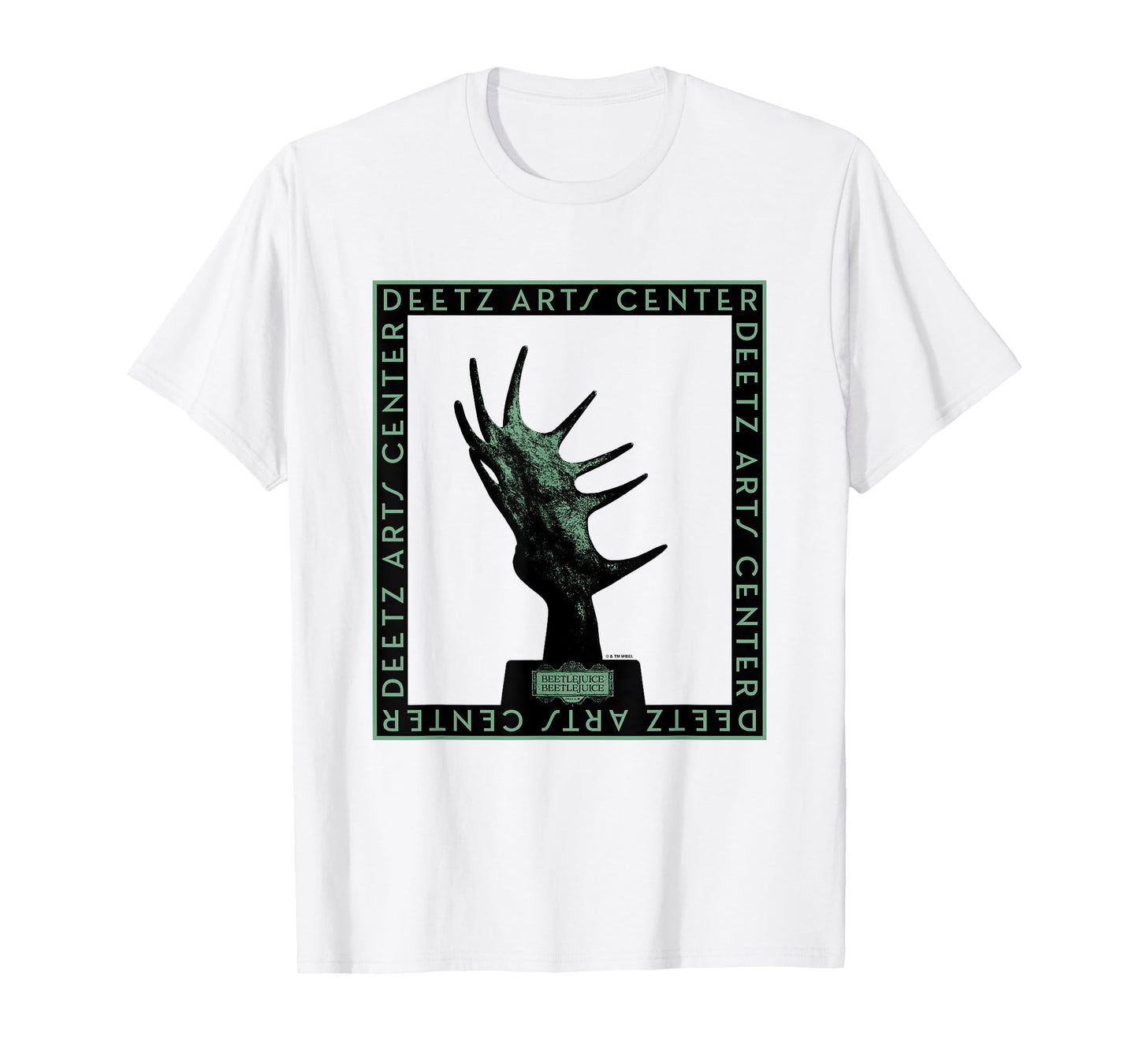 Beetlejuice Beetlejuice Deetz Arts Center Poster T-Shirt