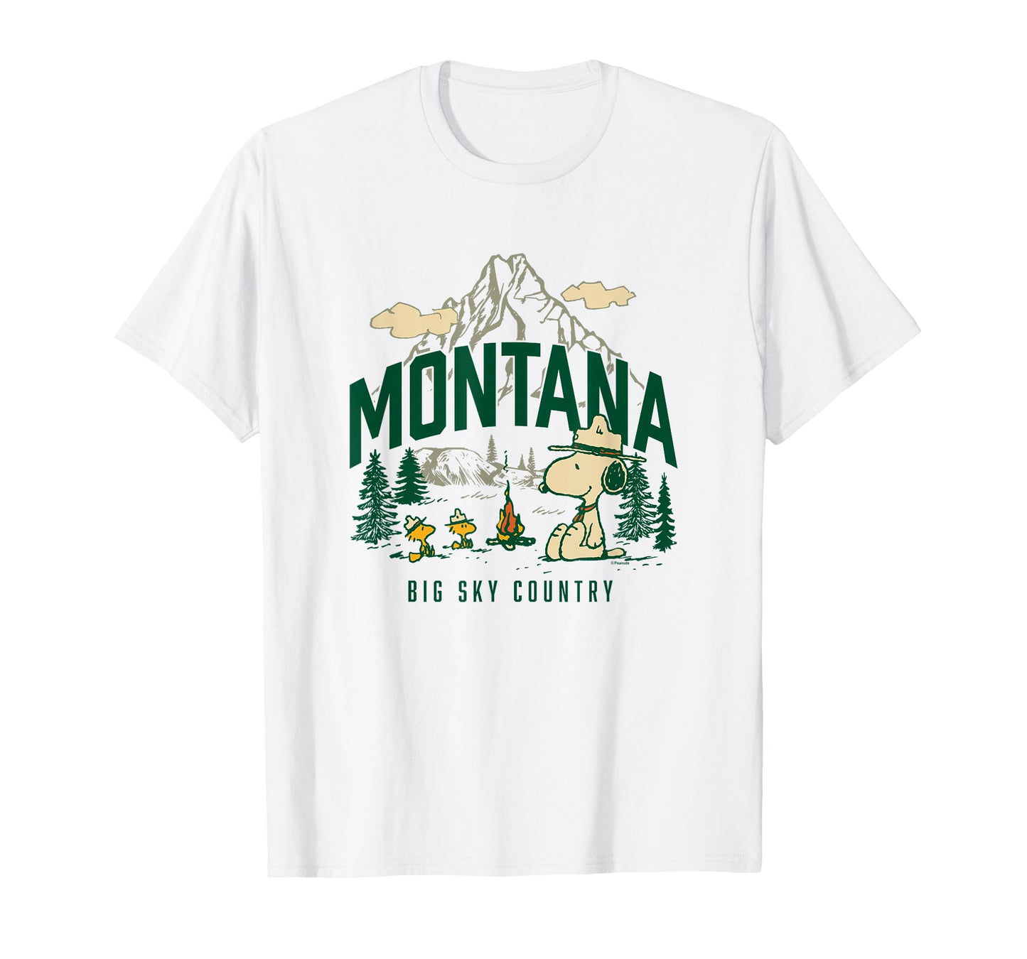 Peanuts - Beagle Scouts Montana T-Shirt