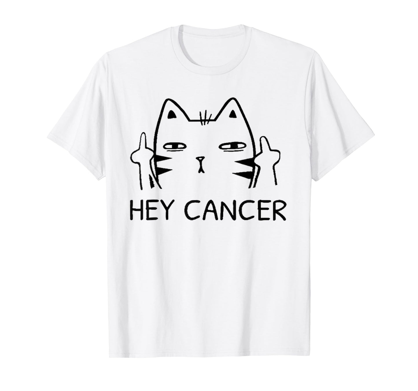 Cat Hey Cancer T-Shirt