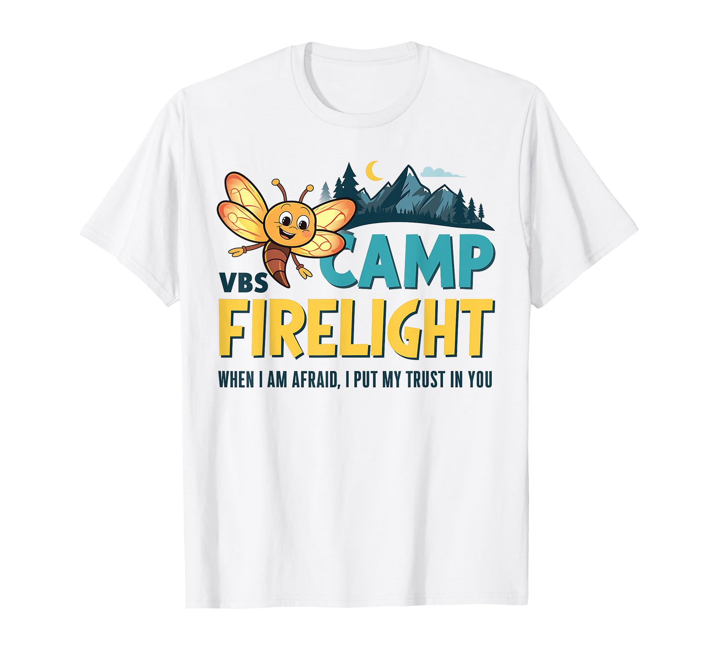Vacation Bible School Camp Firelight VBS Camp Firework 2024 T-Shirt