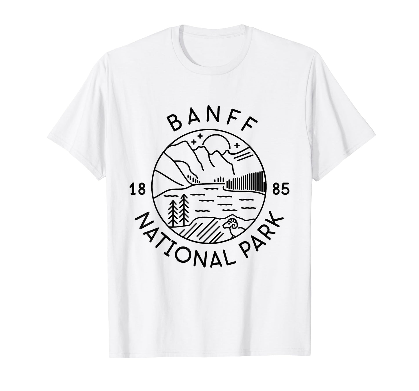 Banff National Park 1885 Alberta T-Shirt
