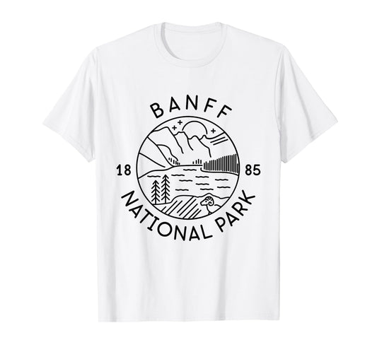 Banff National Park 1885 Alberta T-Shirt