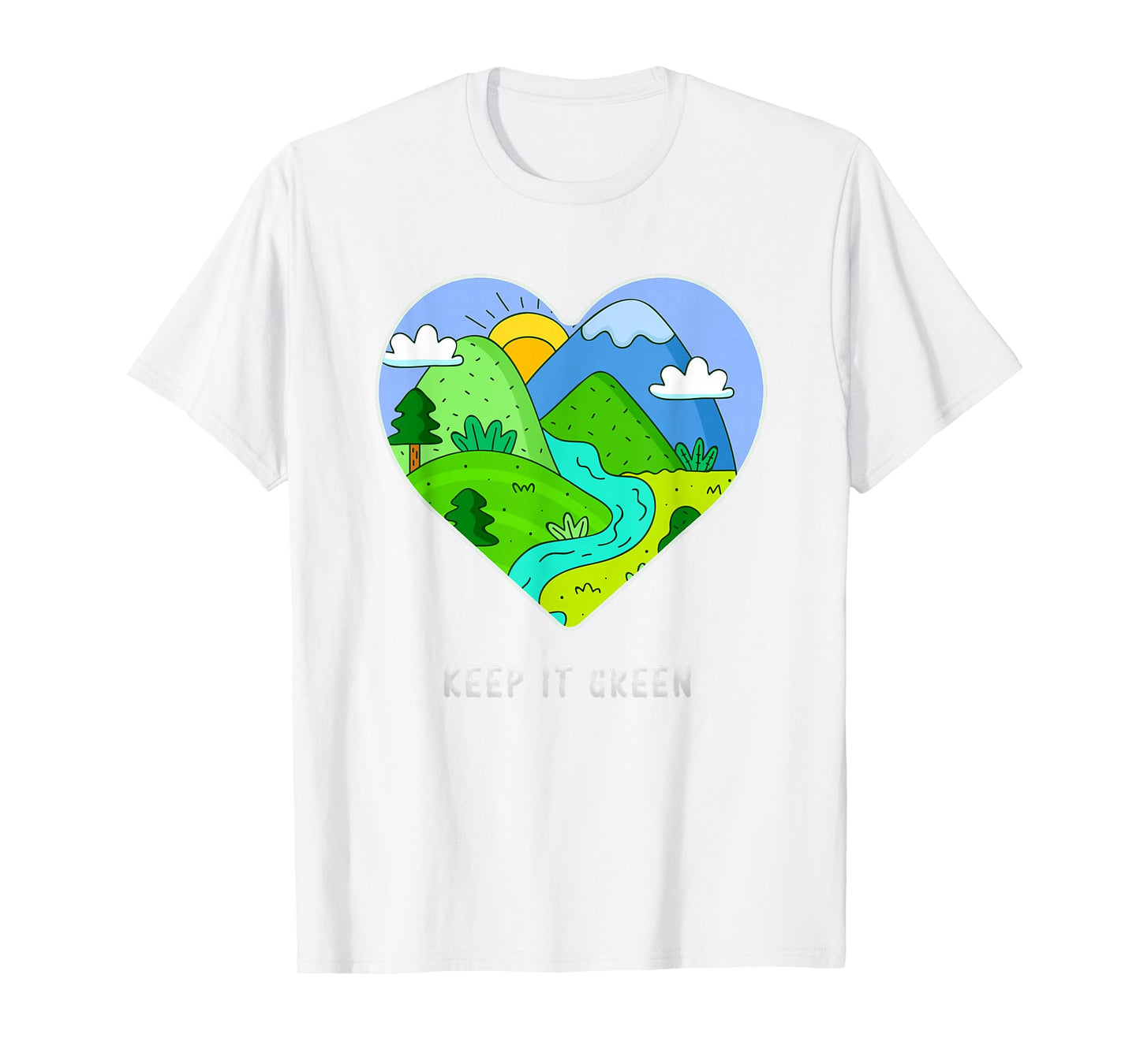 Keep it Green Save the Planet Earth Day 2021 Gift Idea T-Shirt