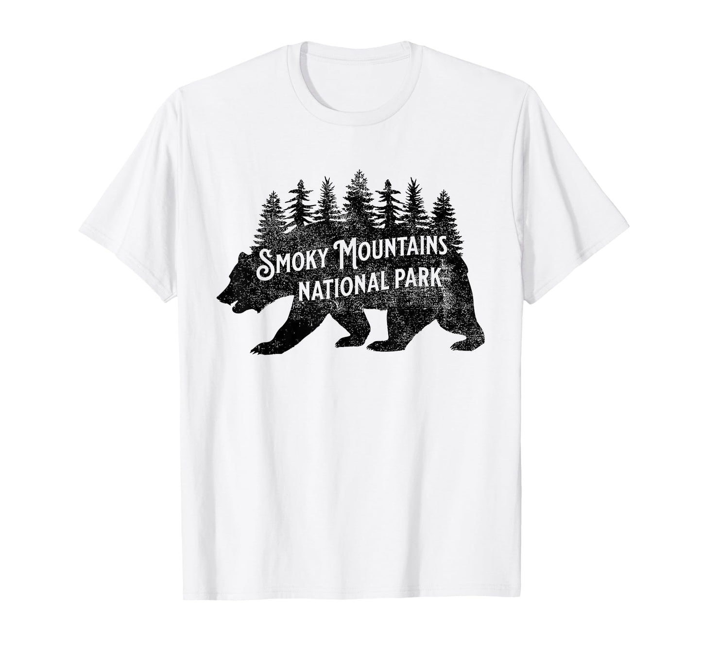Great Smoky Mountains Tennessee Nature Bear Hiking Outdoors T-Shirt