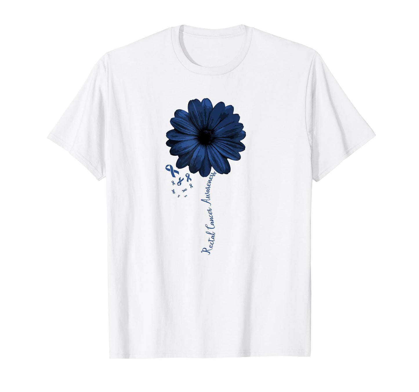 Rectal Cancer Awareness T-Shirt Survivor Warrior Pretty Gift T-Shirt