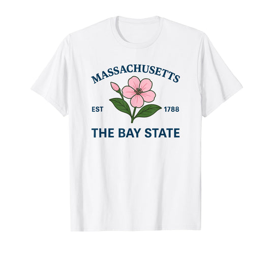 Massachusetts Flower T-Shirt