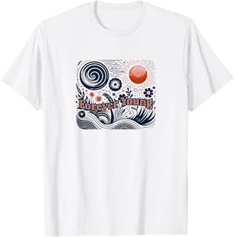 Forever Young Vintage Graphic T-Shirt