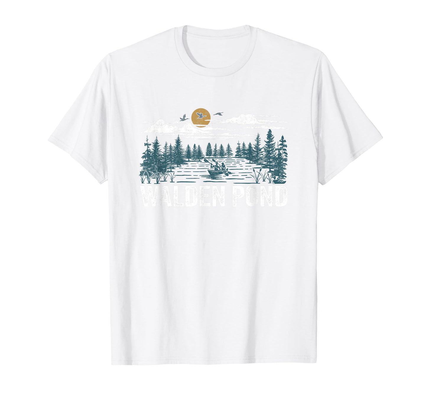 Walden Pond Massachusetts T-Shirt
