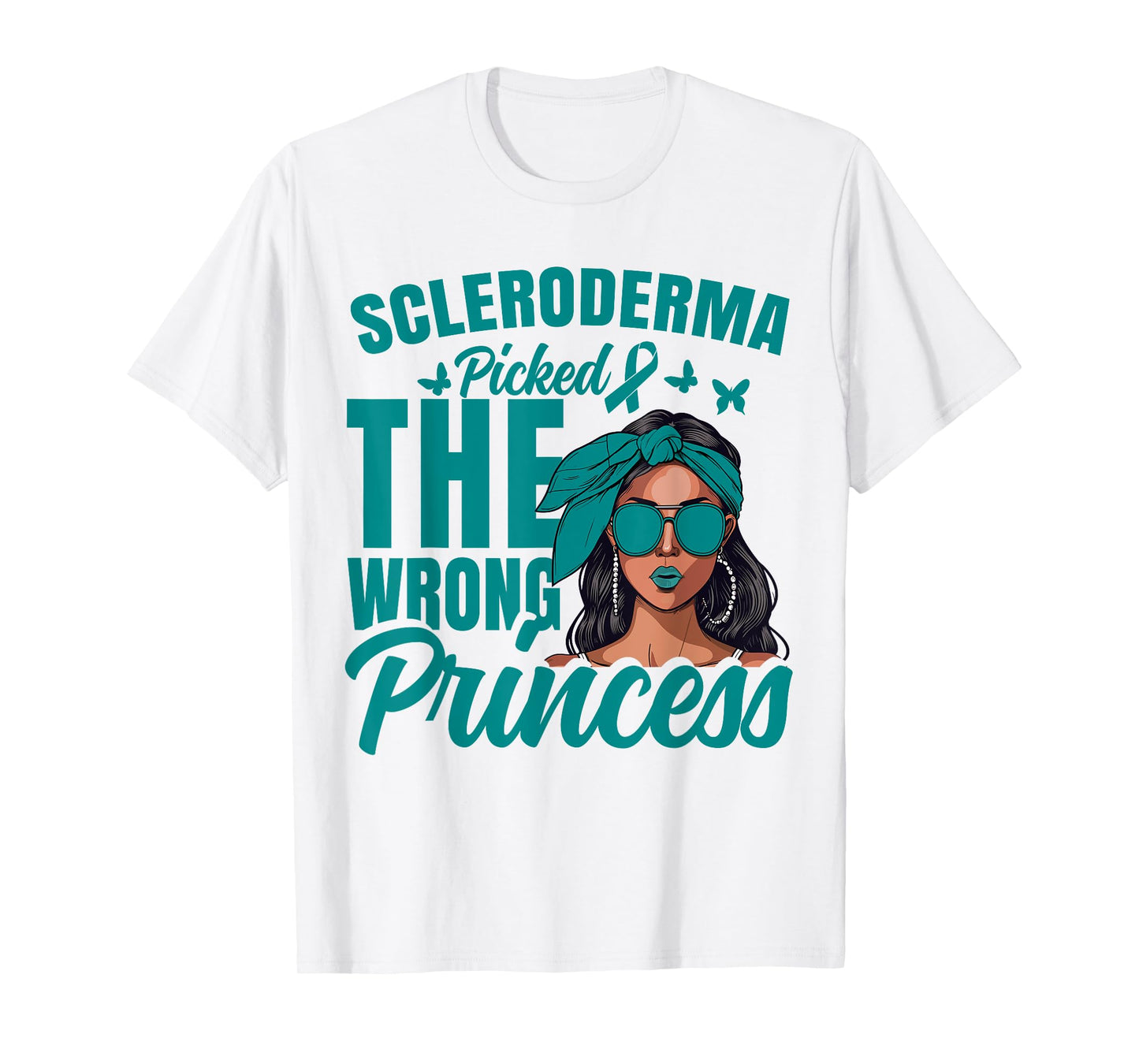 Scleroderma Awareness Princess Survivor Scleroderma T-Shirt