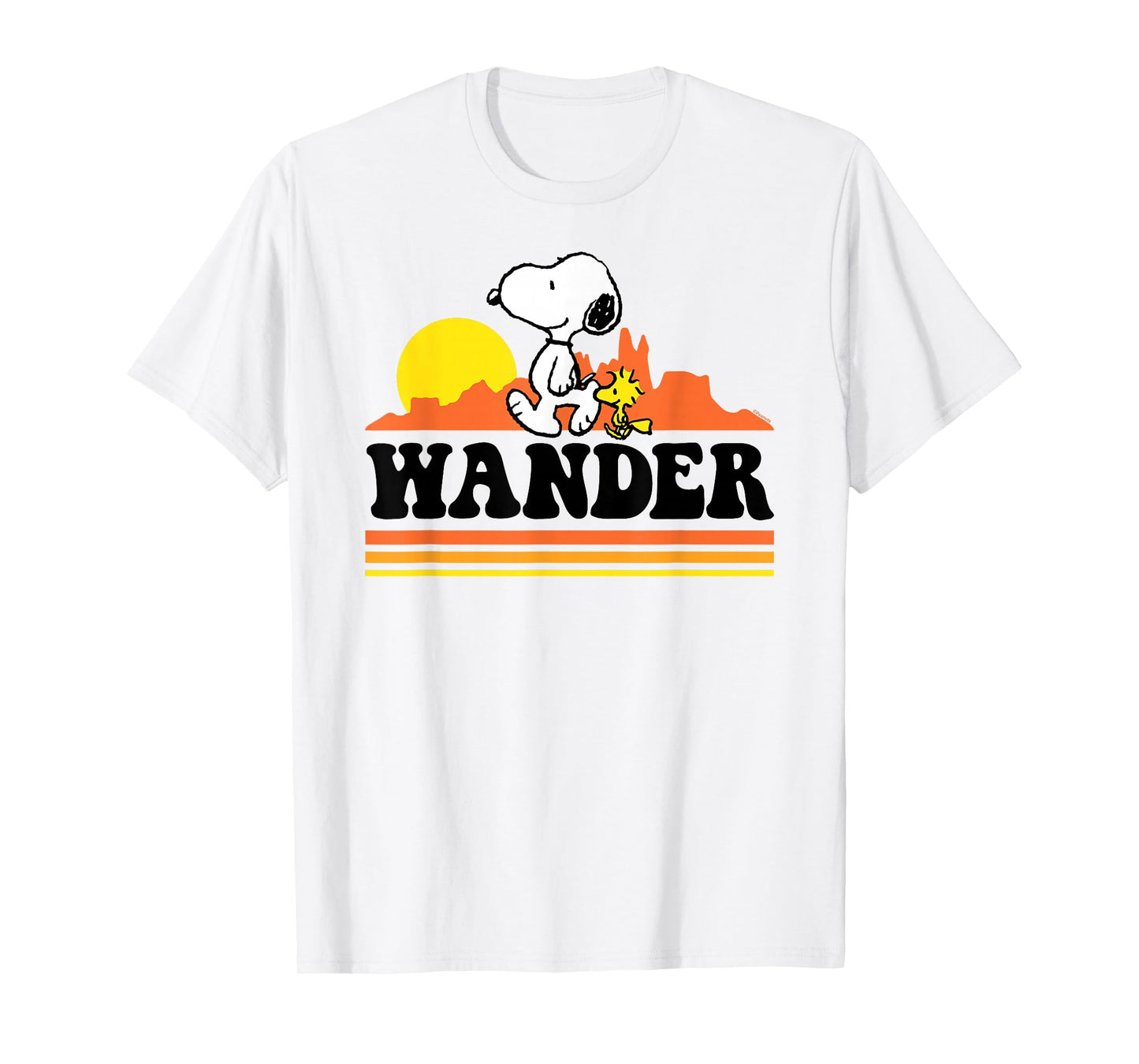 Peanuts - Snoopy Woodstock Wander T-Shirt