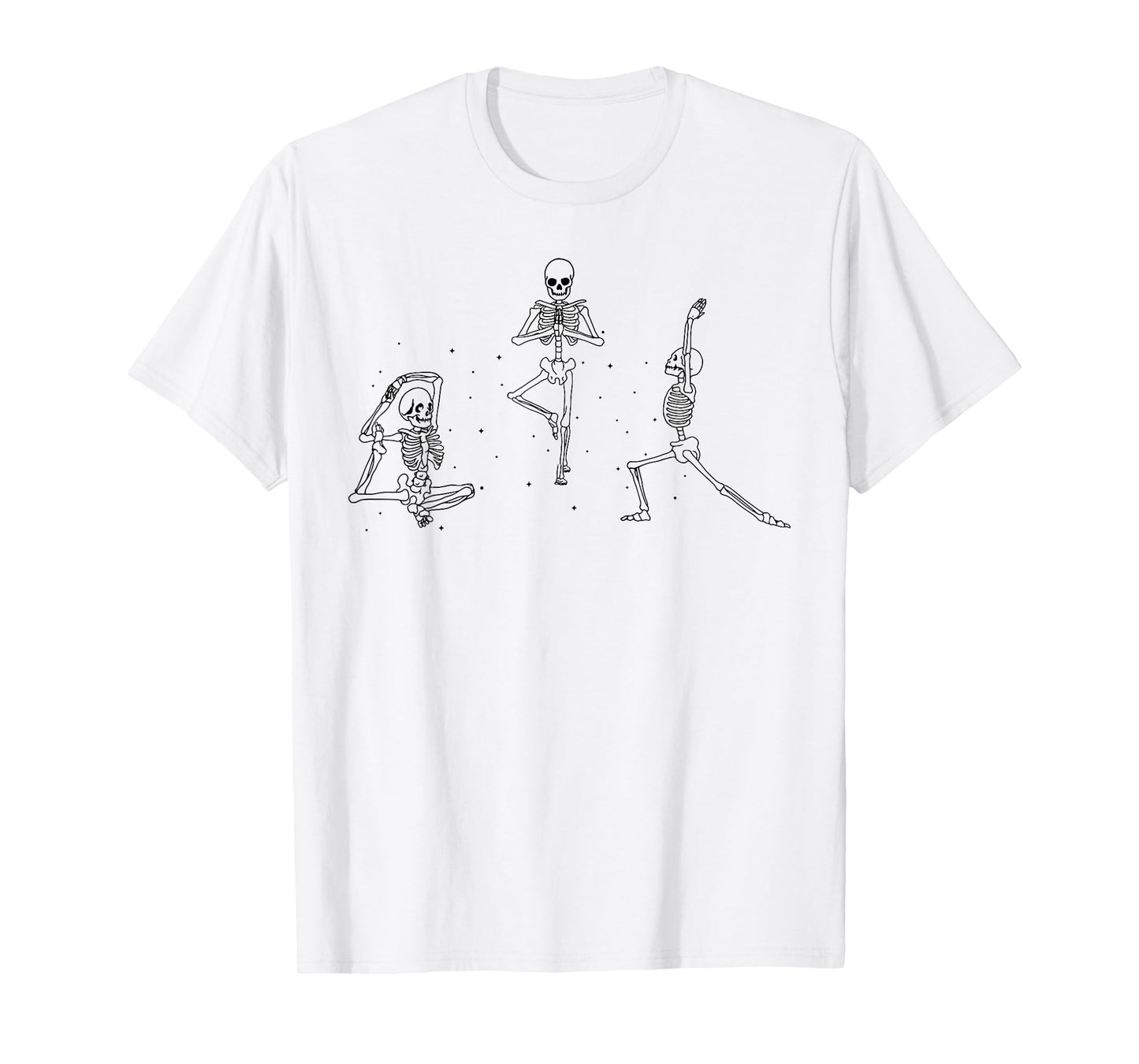 Funny Skeleton Yoya Retro Y2k Skeleton Skull Halloween T-Shirt