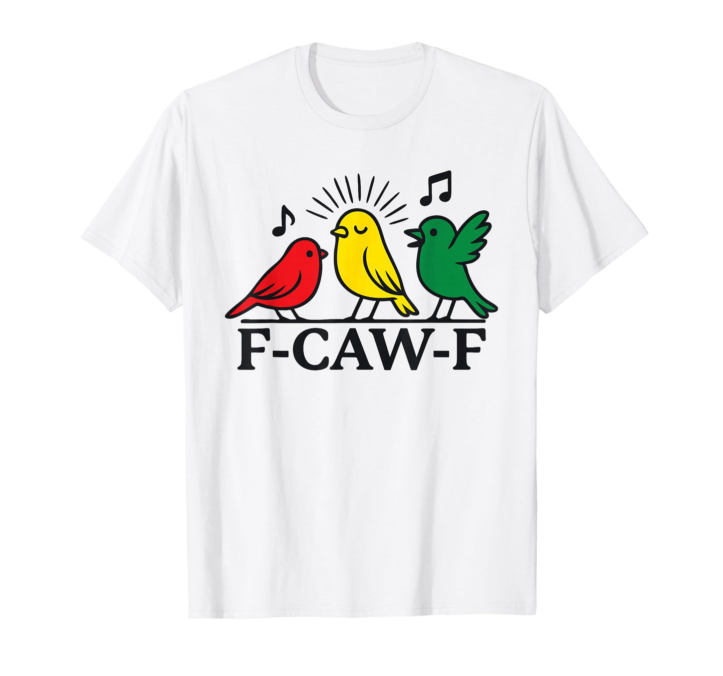 F CAW F Rastafari Rasta Birds T-Shirt