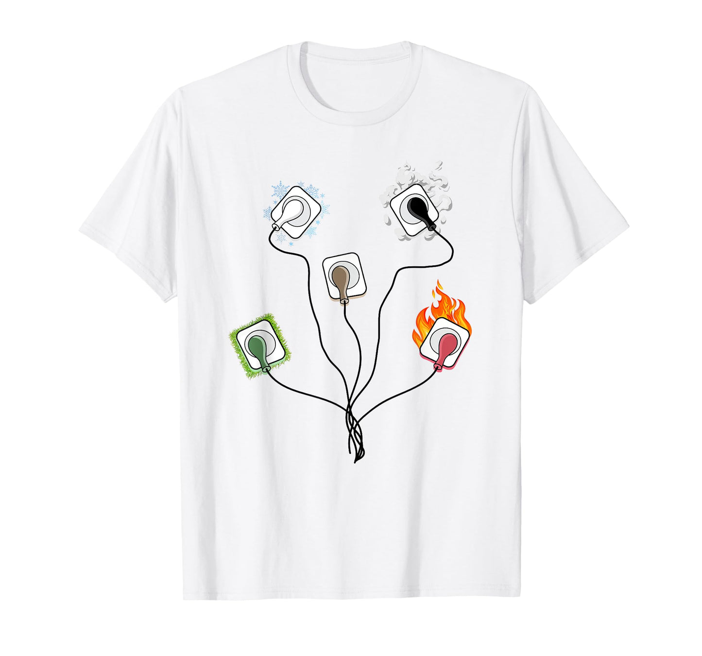 EKG Leads Cheat Sheet Funny Nursing ECG ICU Emergency T-Shirt