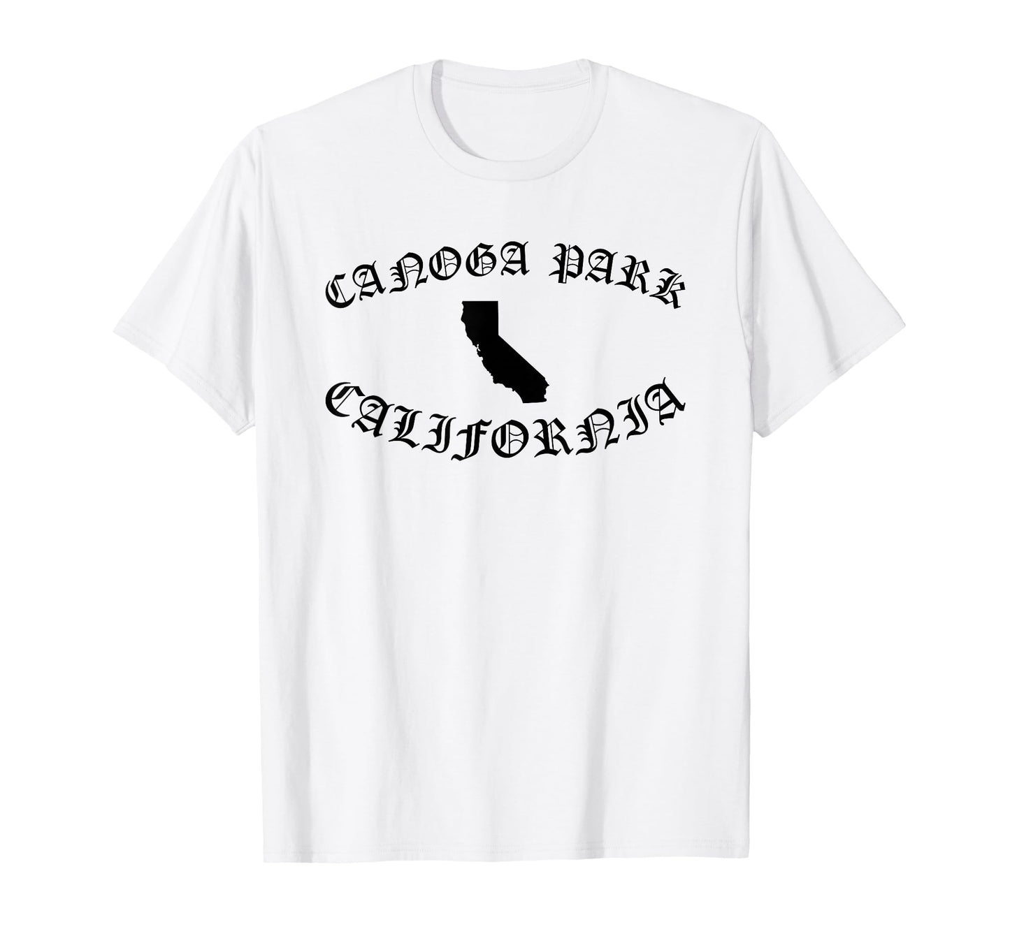 Canoga Park California Bear Retro 818 San Fernando Valley T-Shirt