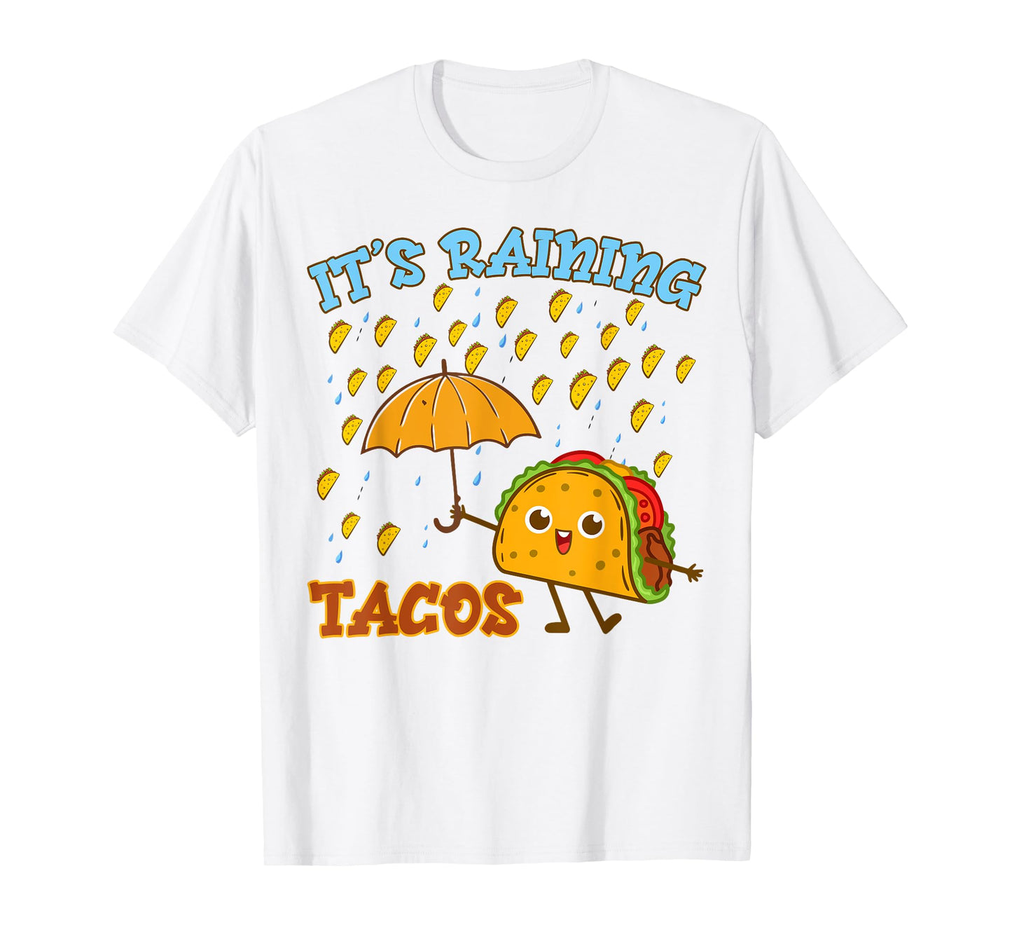 Mexican Its Raining Tacos Shirt Kids Toddler Cinco De Mayo T-Shirt