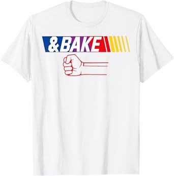 Dad Kid Matching Shake and Bake, Bake T-Shirt