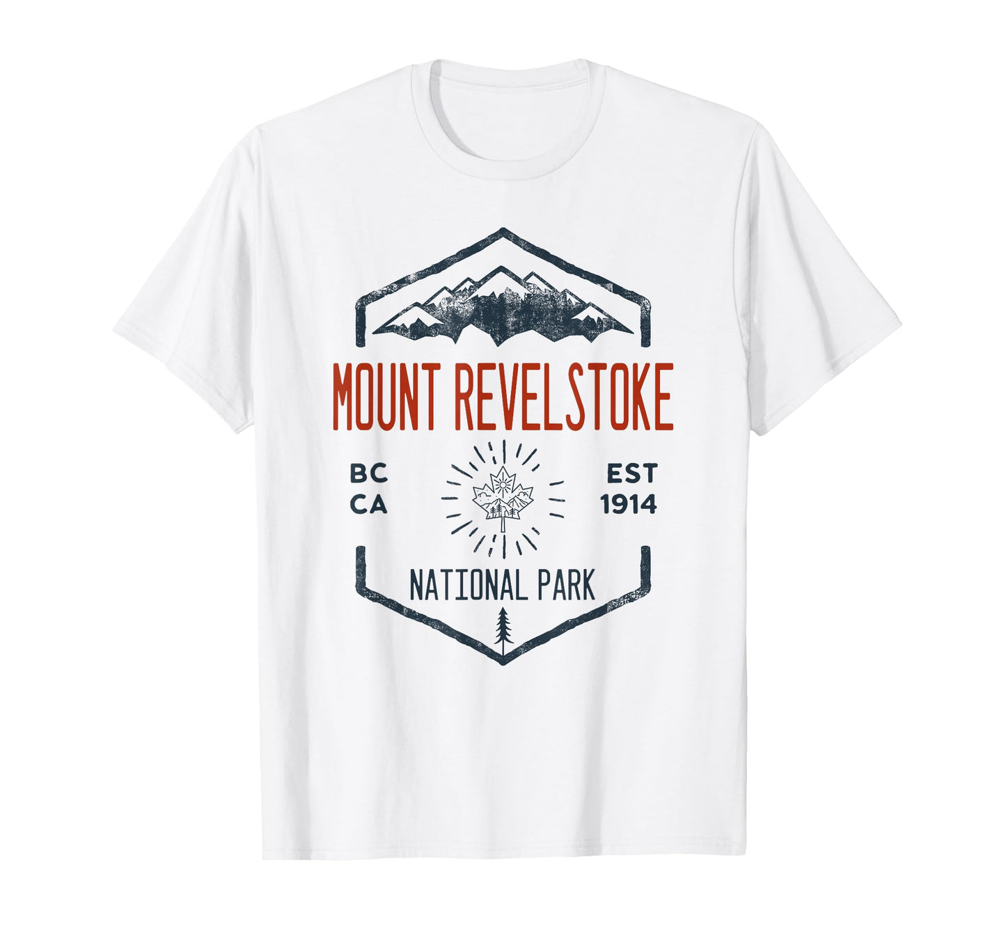 Mount Revelstoke National Park Canada Vintage T-Shirt