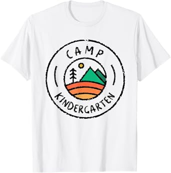 Camping Matching Shirts for Teacher Camp Kindergarten T-Shirt