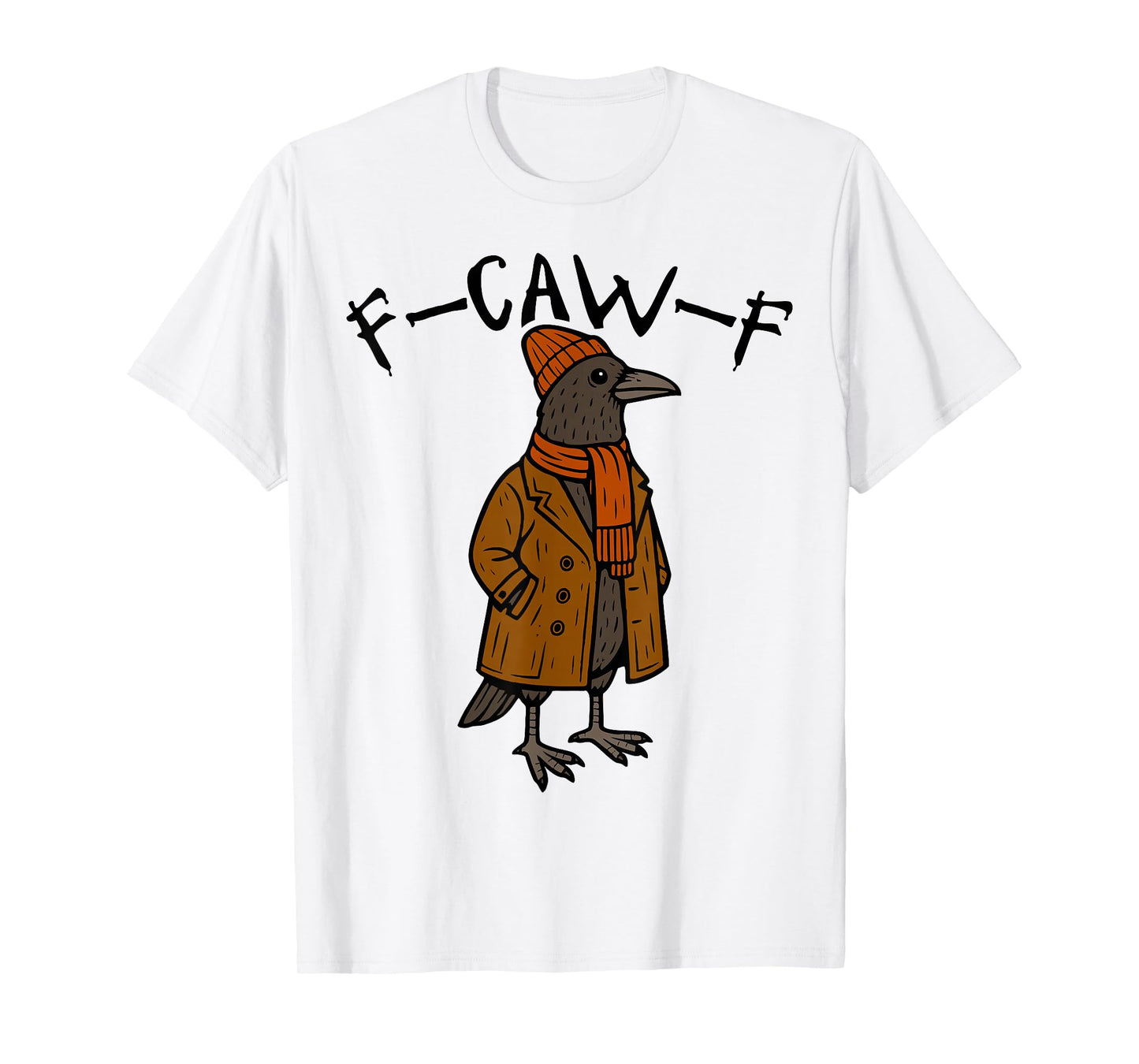 F-CAW-F Its Fall Crow with Attitude Fall Duster Coat Autumn T-Shirt