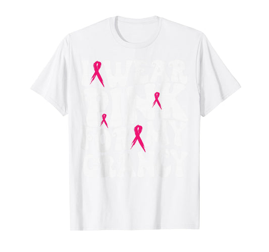 I Wear Pink for My Grancy Breast Cancer Awareness Kids T-Shirt