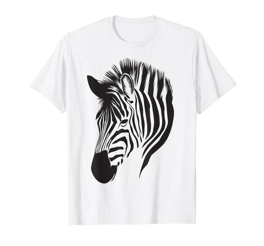 Cool Mountain Zebra T-Shirt - Great Gift For Animal Lovers T-Shirt