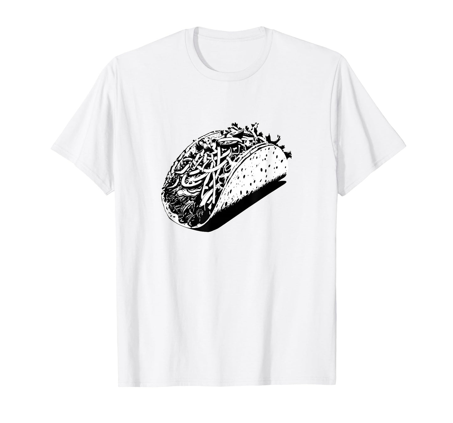 Taco Graphic Streetwear Bold Retro Foodie pparel for Men T-Shirt